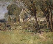 Theodore Robinson Willows Germany oil painting artist